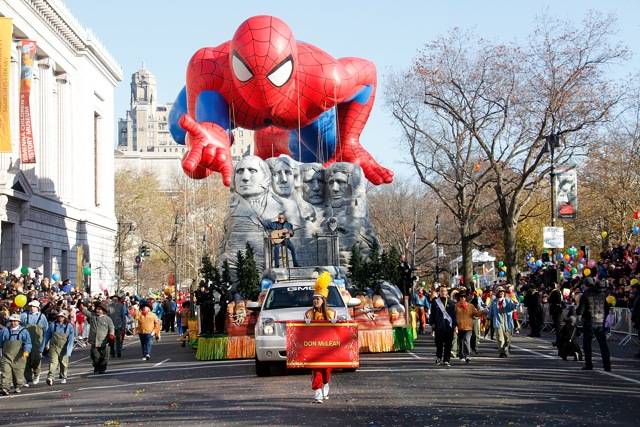 Spidey at last year's parade